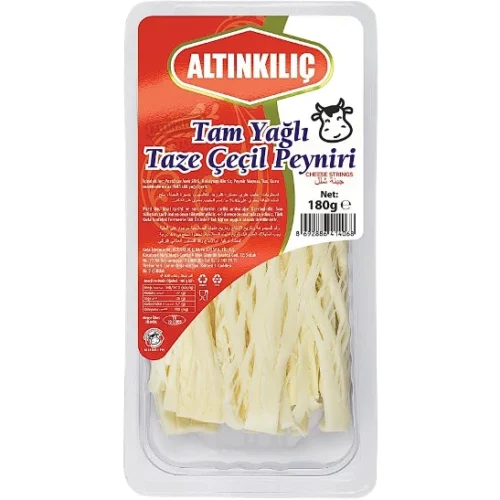 ALTINKILIÇ Bio Chechil-Käse (Çeçil Peyniri) – 180g – Bild 2