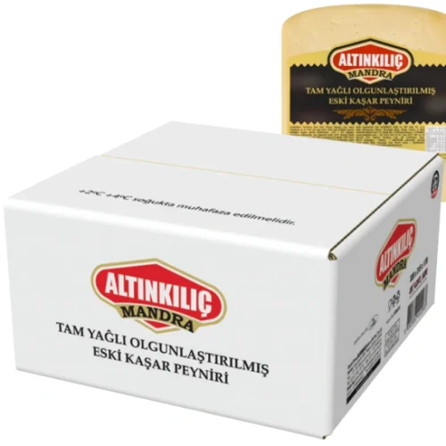 ALTINKILIÇ Bio Kars Bergkäse (Mandra Eski Kaşar) – 500g – Bild 1