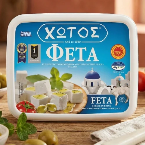 HOTOS FETA Schaf/Ziegen Käse Schale 200gr (bio) – Bild 1